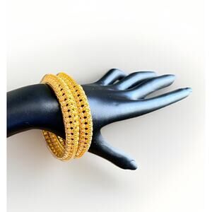 Bollywood Fashion Gold Plated ? Faux Kundan Indian Jewelry Women Bangle Bracelet
